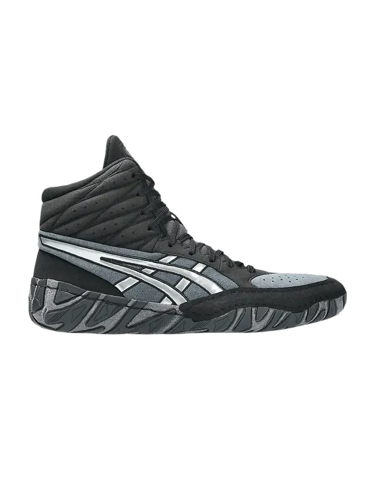 Кроссовки ASICS Aggressor 6 'Black Pure Silver' — изображение 1 из 1, черный/серебристый