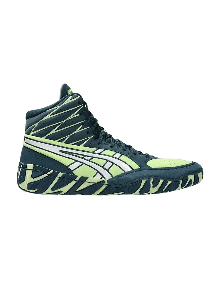 Кроссовки ASICS Aggressor 6 'Tranquil Teal Lime Green' — изображение 1 из 1, зеленый