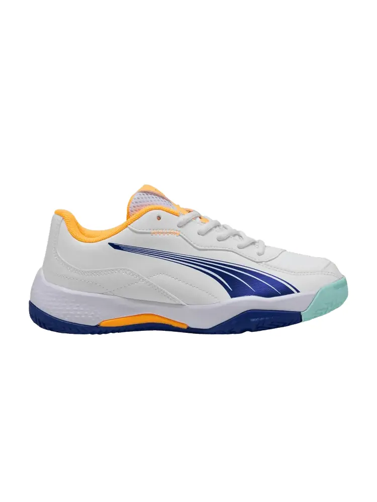 Кроссовки Puma Nova Smash Big Kid 'White Vivid Blue' — изображение 1 из 1, белый/синий