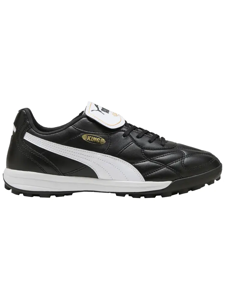 Кроссовки Puma King Top TT 'Black White' — изображение 1 из 1, черный