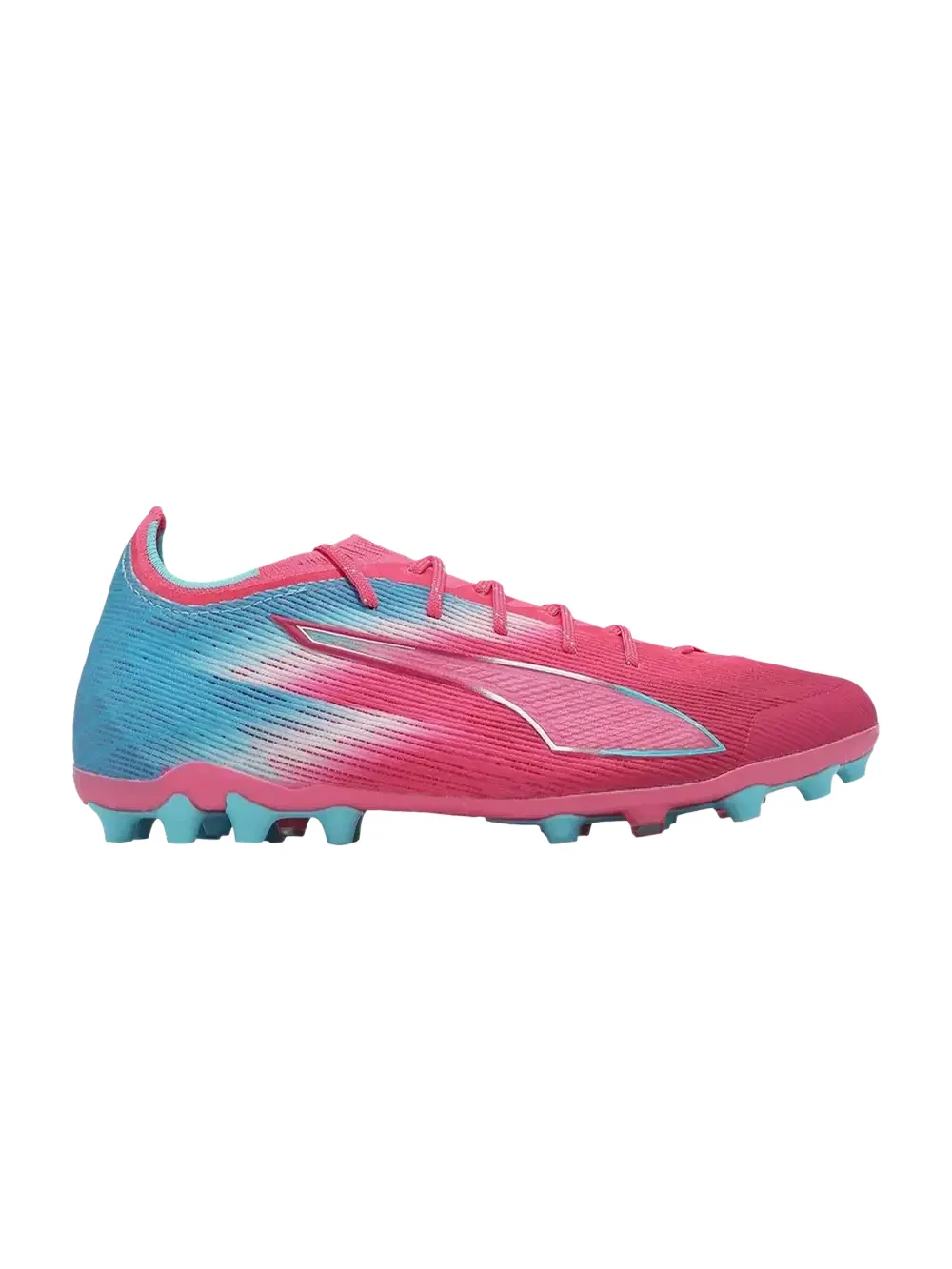 Кроссовки Puma Ultra 6 Ultimate Rechrge MG — изображение 1 из 1, синий-розовый-розовый