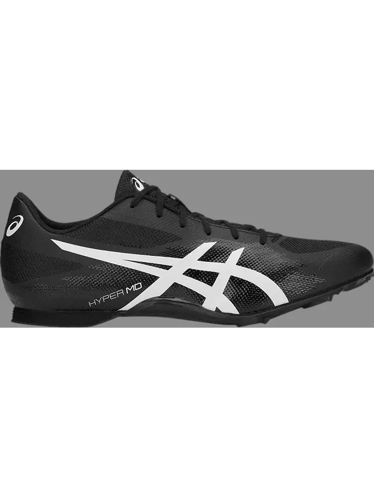 Кроссовки hyper md 7 'black white' Asics — изображение 1 из 1, черный
