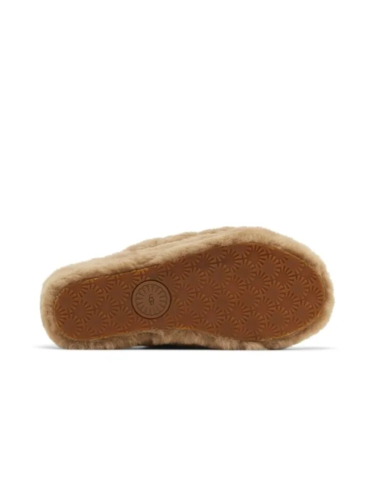 Кроссовки UGG Wmns Fluff Yeah Slide — изображение 4 из 4, коричневый