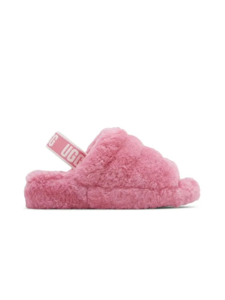 Кроссовки UGG Wmns Fluff Yeah Slide — изображение 1 из 4, розовый