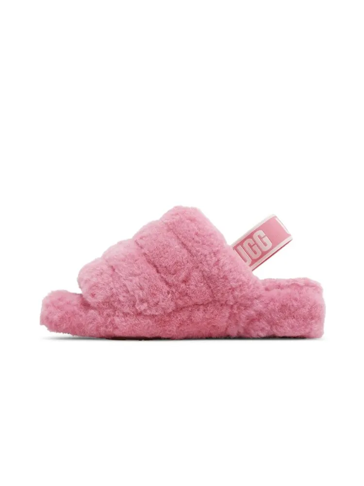 Кроссовки UGG Wmns Fluff Yeah Slide — изображение 3 из 4, розовый
