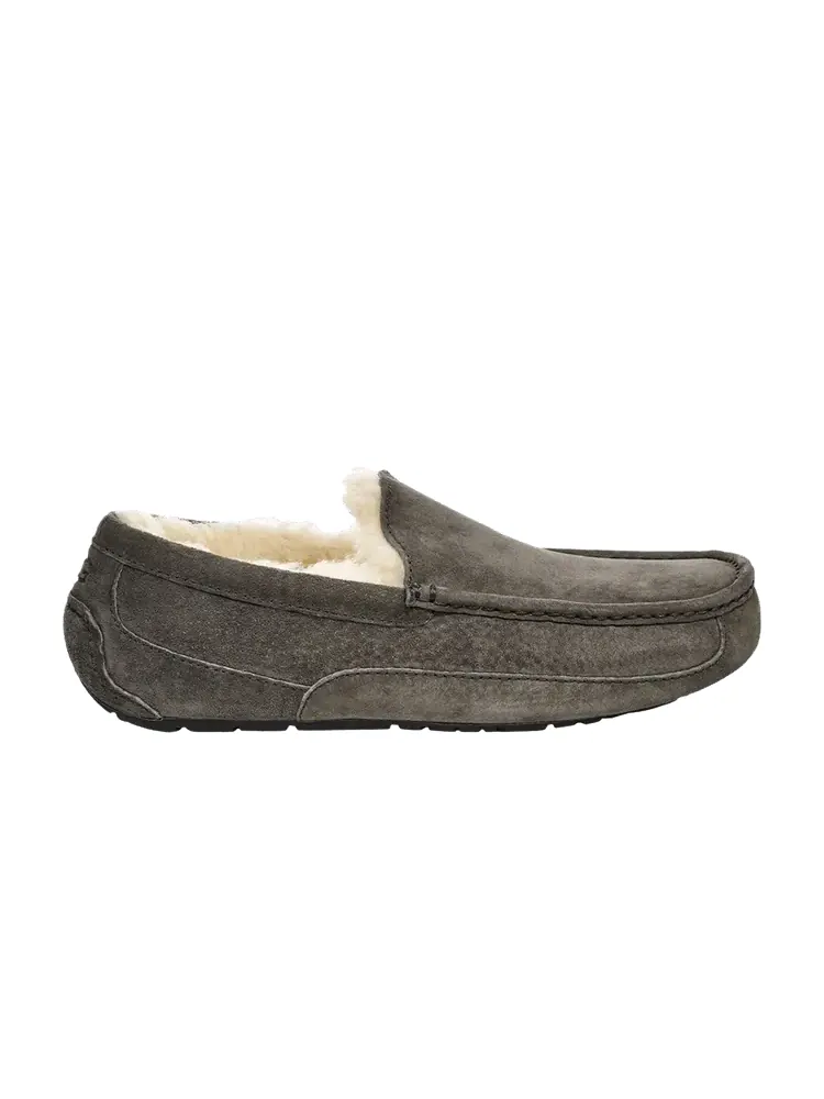 Шлепанцы UGG Ascot Slipper Charcoal — изображение 1 из 1, темно-серый
