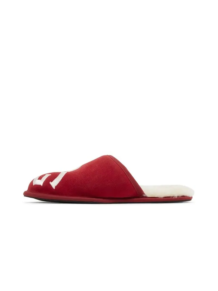 Кроссовки UGG Scuff Slipper — изображение 3 из 4, красный