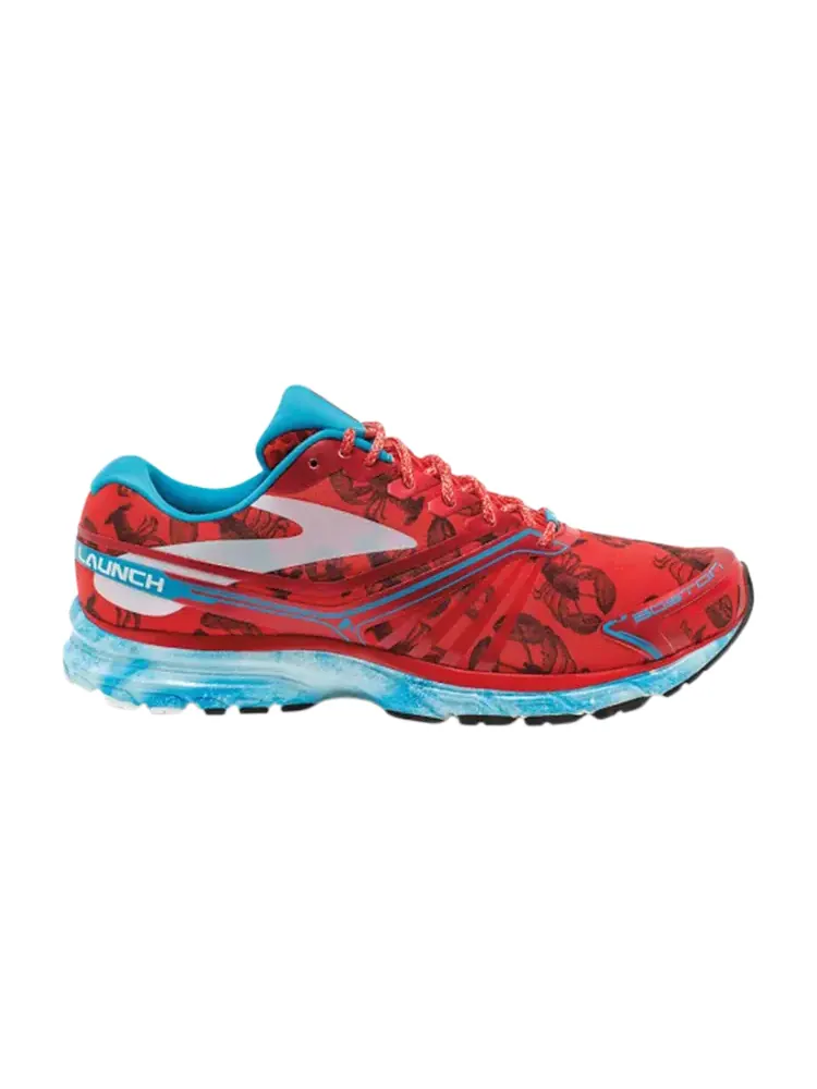 Кроссовки Brooks Launch 2 'Boston Lobster' — изображение 1 из 1, красный