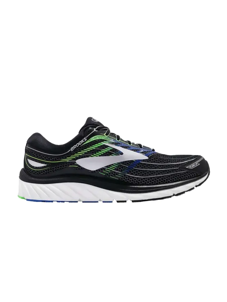 Кроссовки Brooks Glycerin 15 2E Wide 'Green Gecko' — изображение 1 из 1, черный