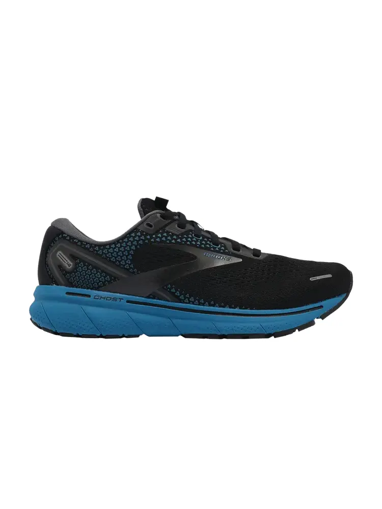 Кроссовки Ghost 14 2E Wide 'Black Blue' — изображение 1 из 1, черный синий