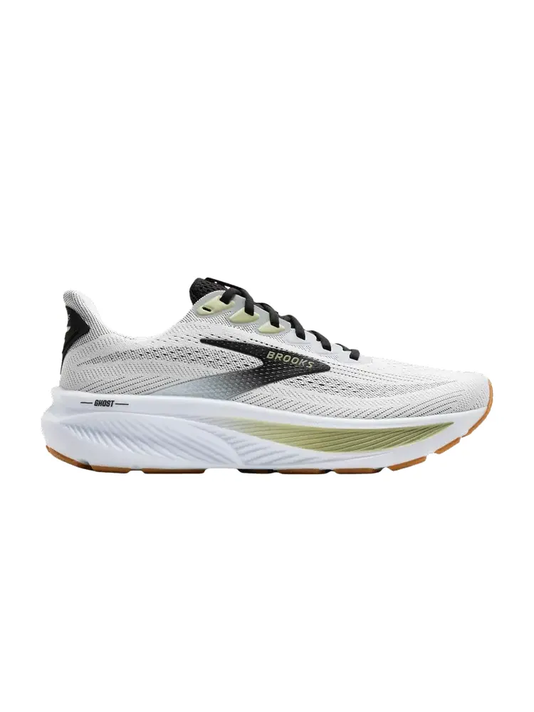 Кроссовки Brooks Ghost 17 — изображение 1 из 1, белый черный