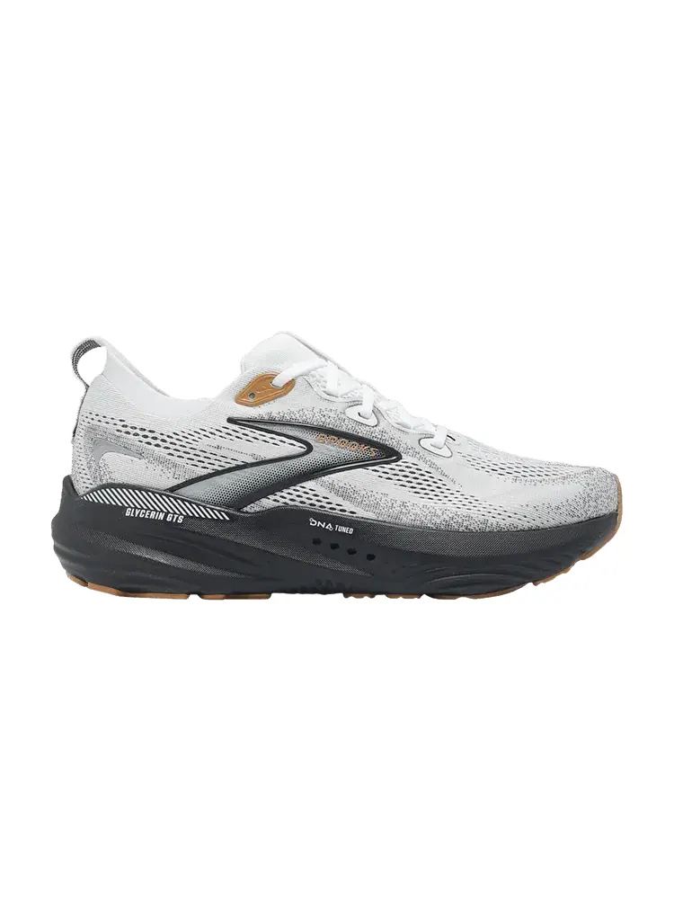Кроссовки Brooks Glycerin GTS 22 — изображение 1 из 1, белый серый черный