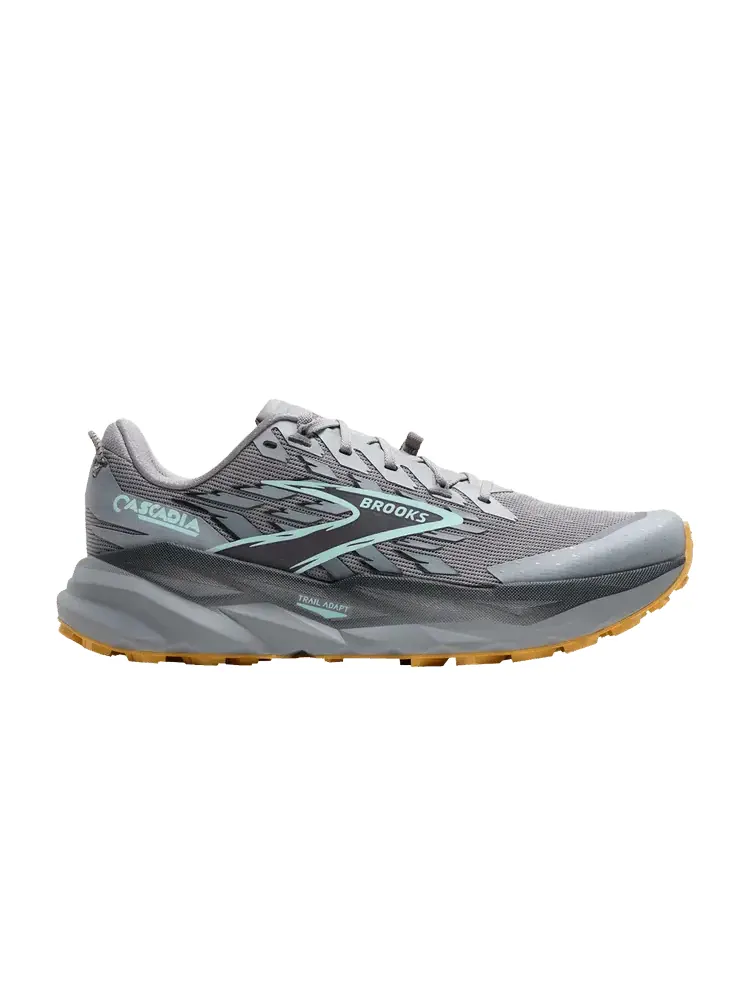 Кроссовки Brooks Cascadia 19 — изображение 1 из 1, серебристый металлик