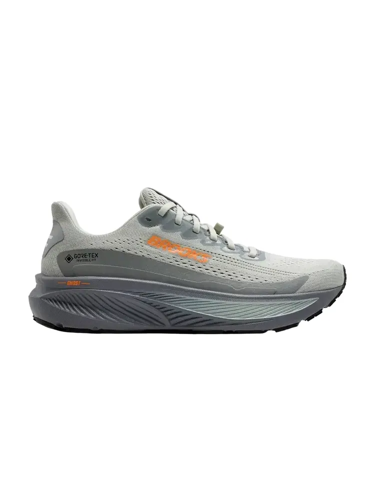 Кроссовки Brooks Ghost 17 GORE-TEX — изображение 1 из 1, серый оранжевый