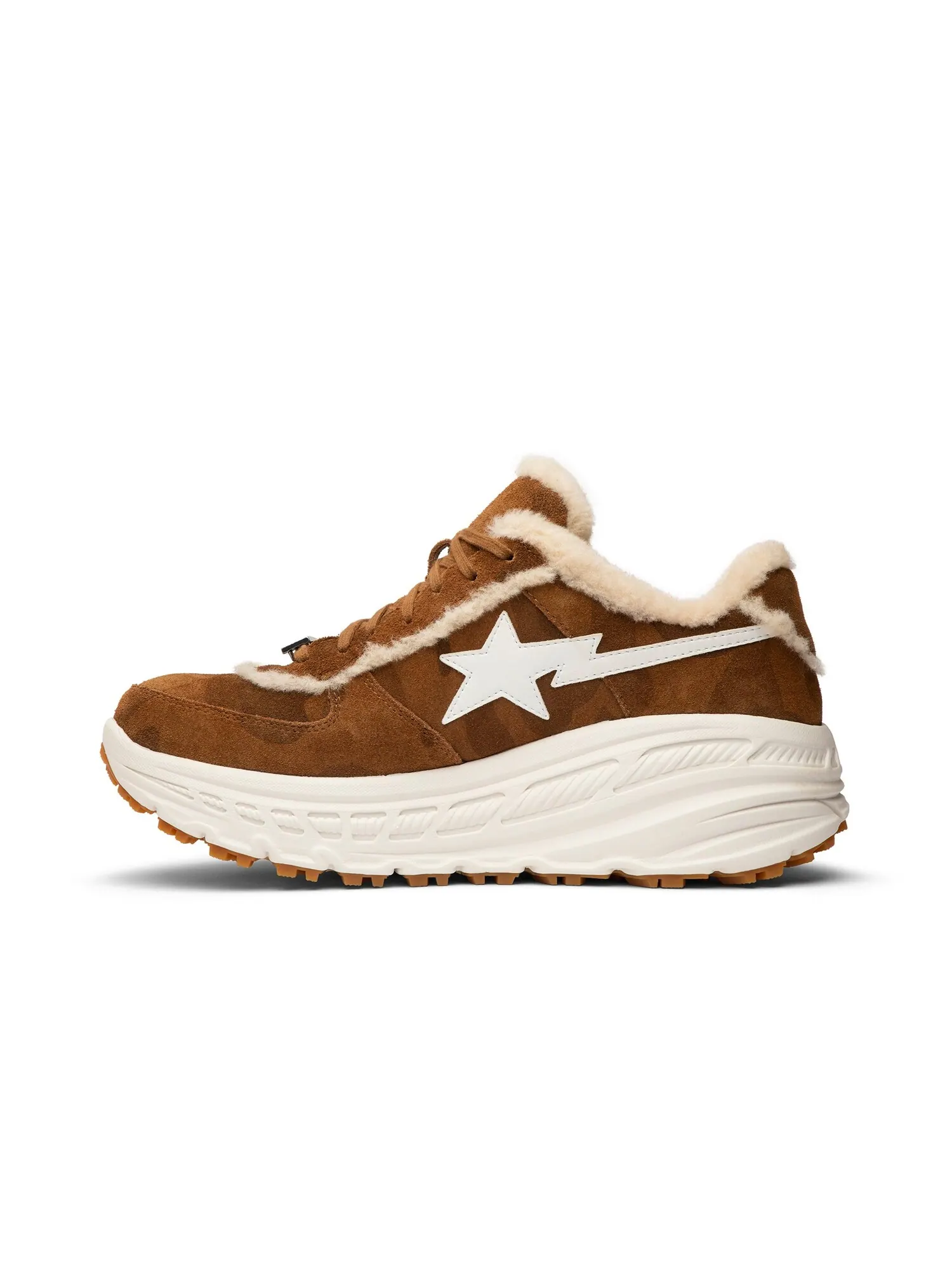 Ботинки-кроссовки Bathing Ape x Ugg — изображение 3 из 8, орех