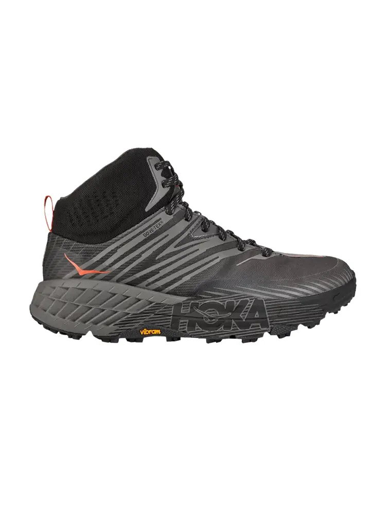 Кроссовки HOKA Speedgoat 2 Mid GORE-TEX Anthracite Dark Gull Grey — изображение 1 из 1, черный