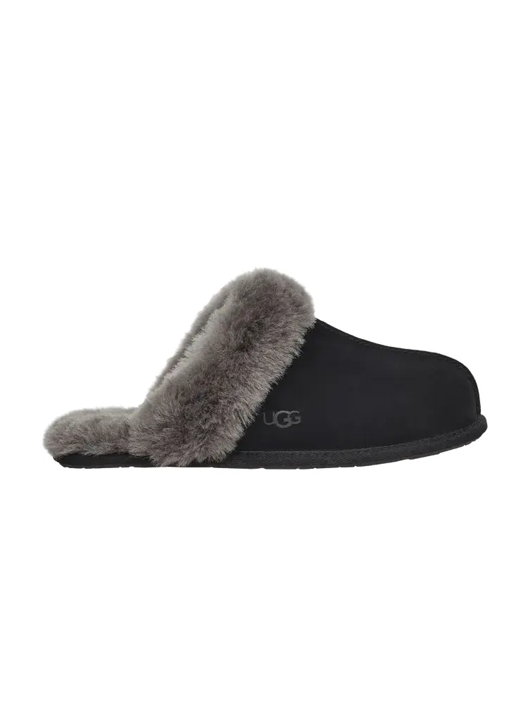 Кроссовки UGG Wmns Scuffette II Black Grey — изображение 1 из 1, черный