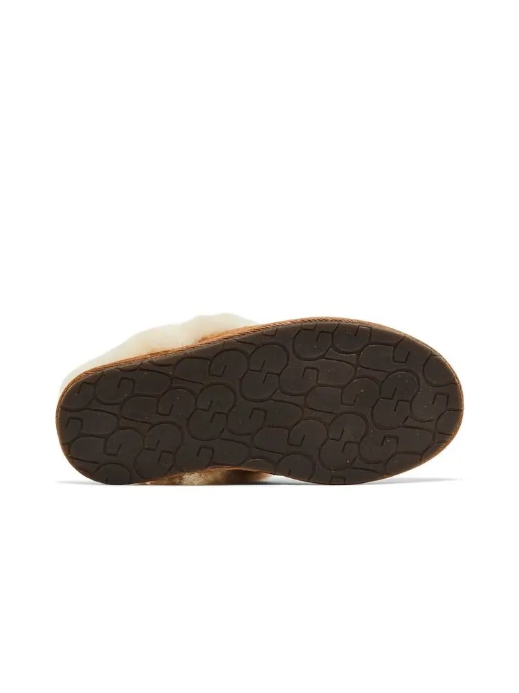 Кроссовки UGG Wmns Scuffette II Chestnut — изображение 4 из 6, коричневый