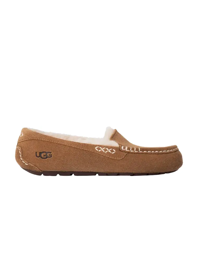Шлепанцы UGG Wmns Ansley Slipper Chestnut — изображение 1 из 1, коричневый
