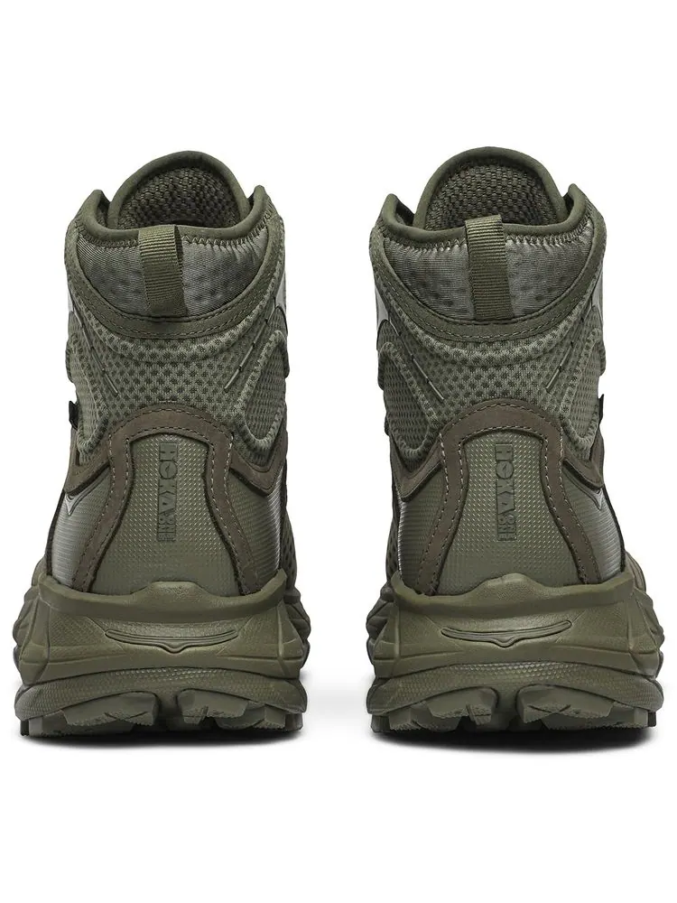 Кроссовки HOKA Tor Ultra High 2 Waterproof 'Burnt Olive' — изображение 6 из 8, зеленый