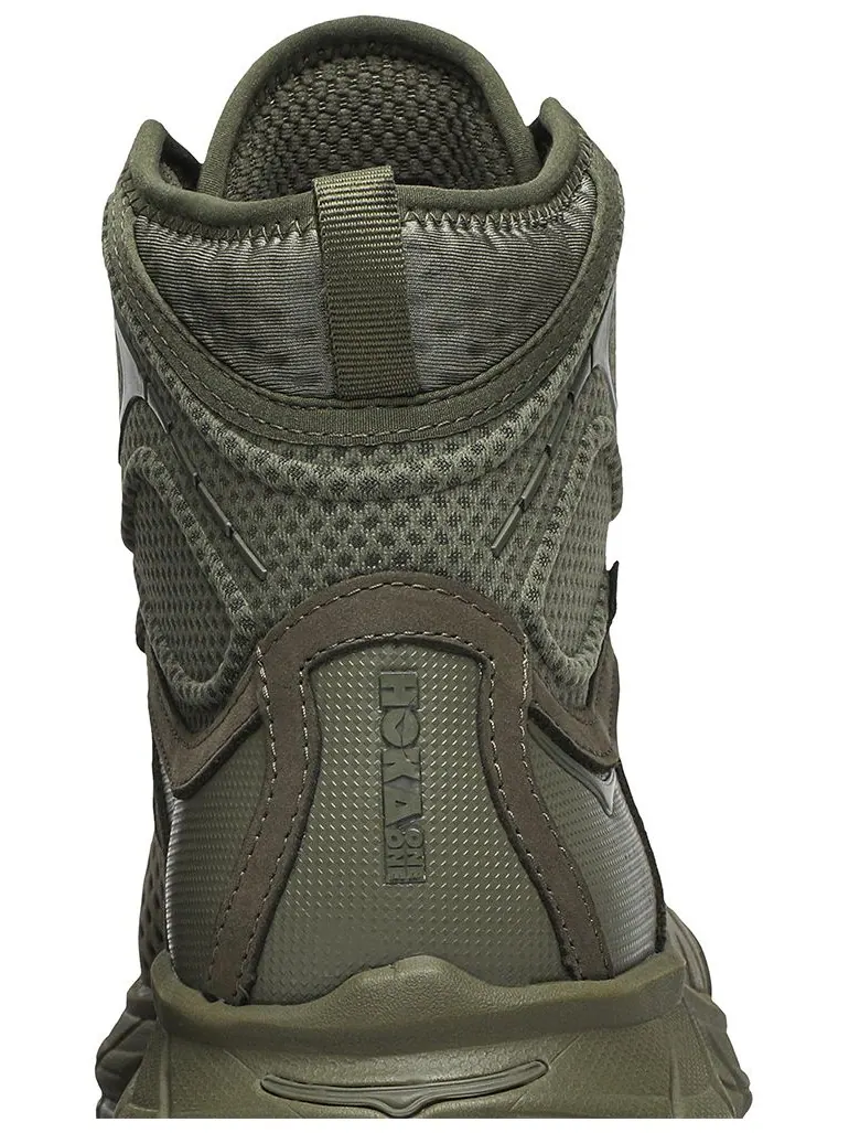Кроссовки HOKA Tor Ultra High 2 Waterproof 'Burnt Olive' — изображение 7 из 8, зеленый