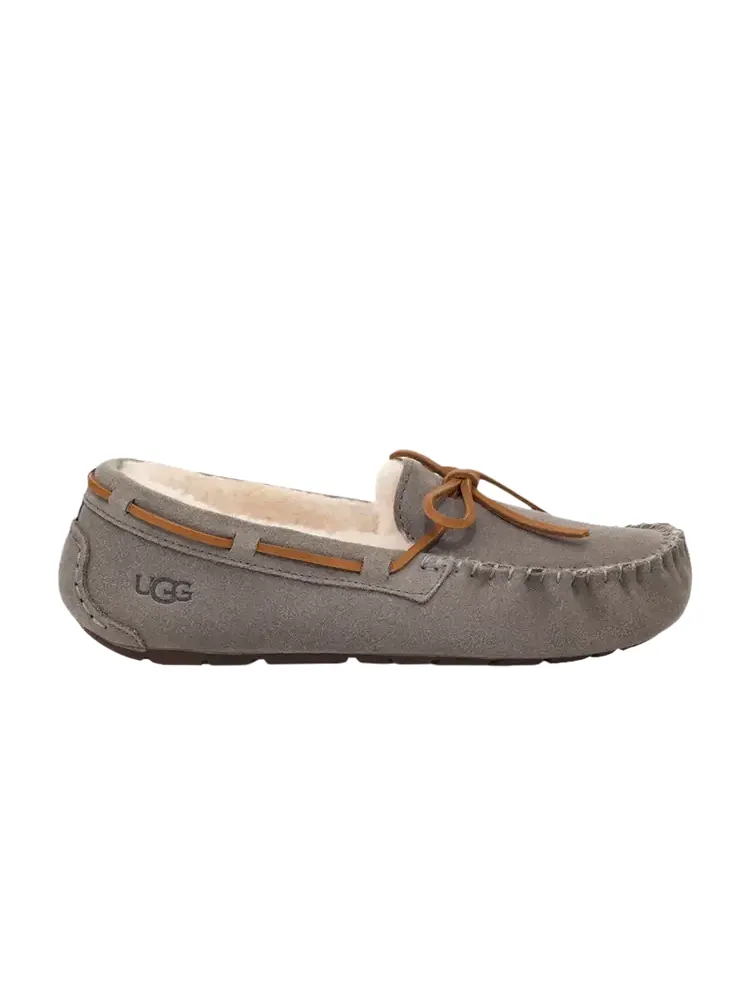 Женские тапочки UGG Dakota — изображение 1 из 1, серебристый