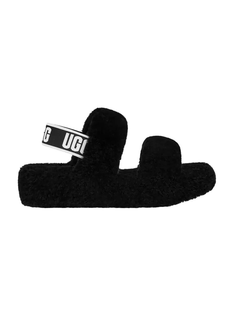 Кроссовки UGG Wmns Oh Yeah Slide Black — изображение 1 из 1, черный