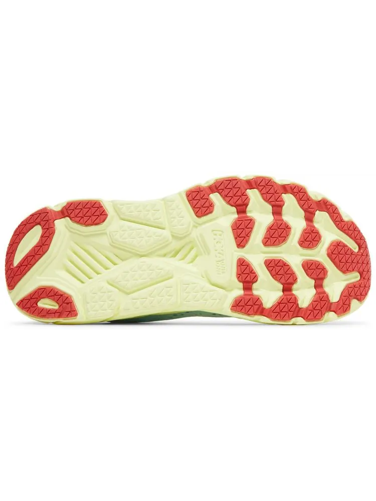 Кроссовки HOKA Wmns Clifton 7 'Morning Mist Hot Coral' — изображение 4 из 8, синий