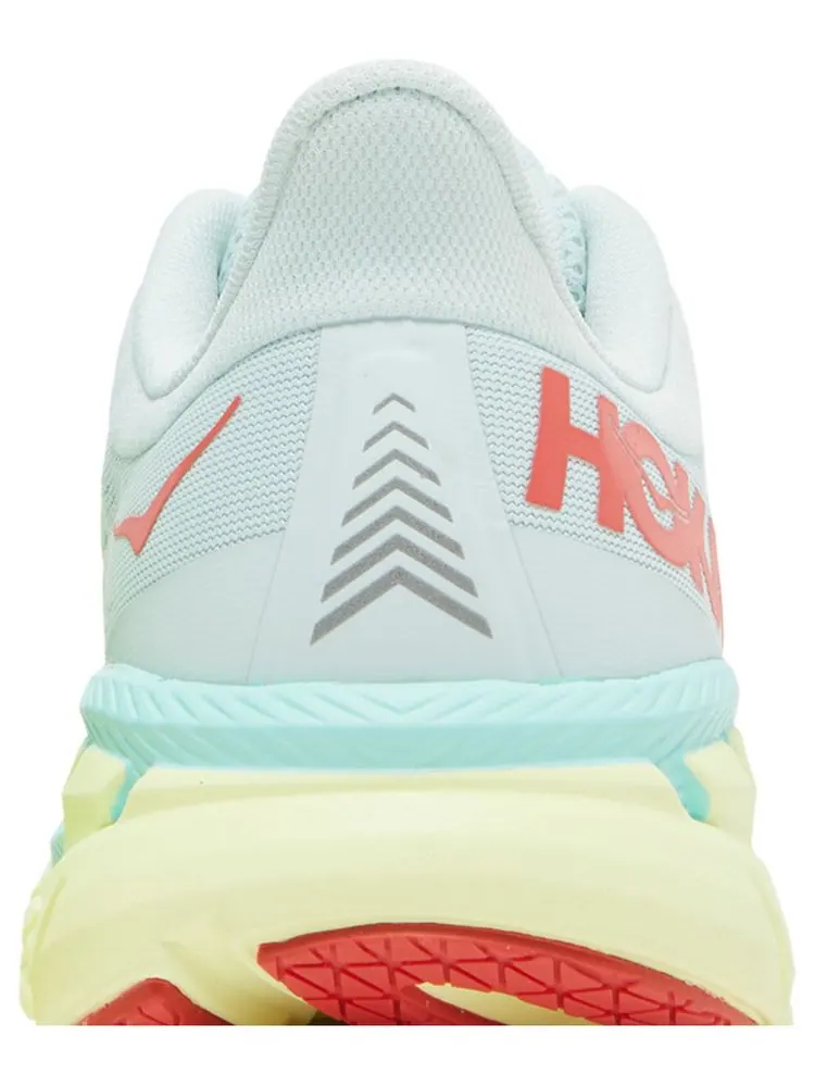 Кроссовки HOKA Wmns Clifton 7 'Morning Mist Hot Coral' — изображение 7 из 8, синий