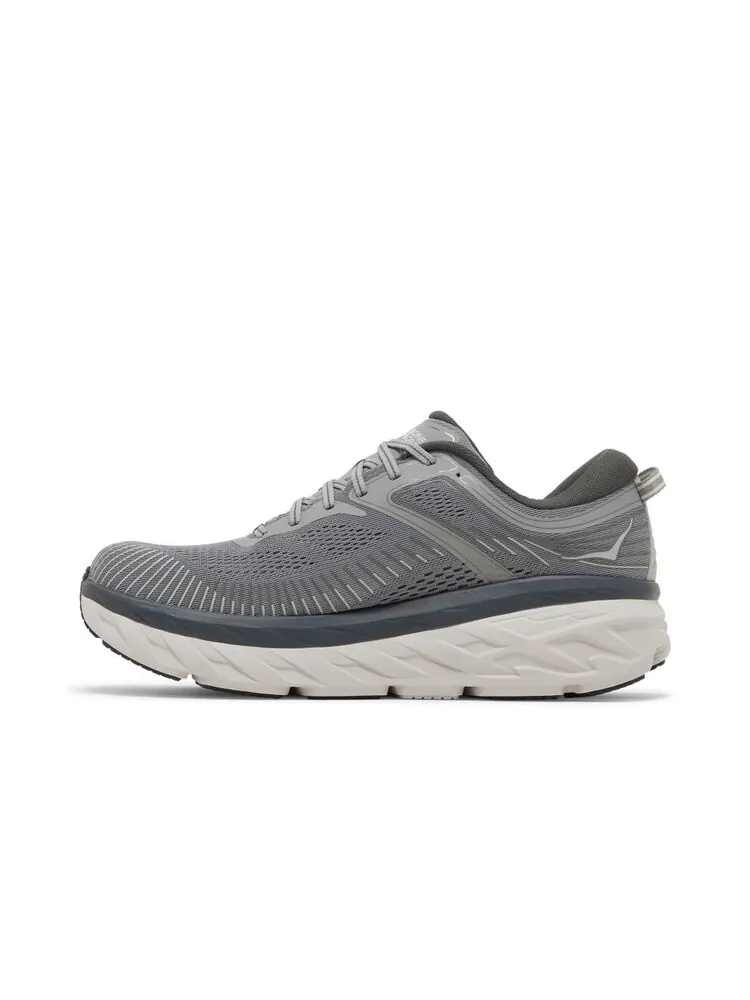 Кроссовки HOKA Bondi 7 'Wild Dove' — изображение 3 из 4, серый