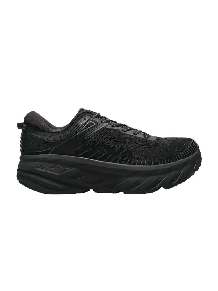 Кроссовки HOKA Bondi 7 Wide Triple Black — изображение 1 из 1, черный