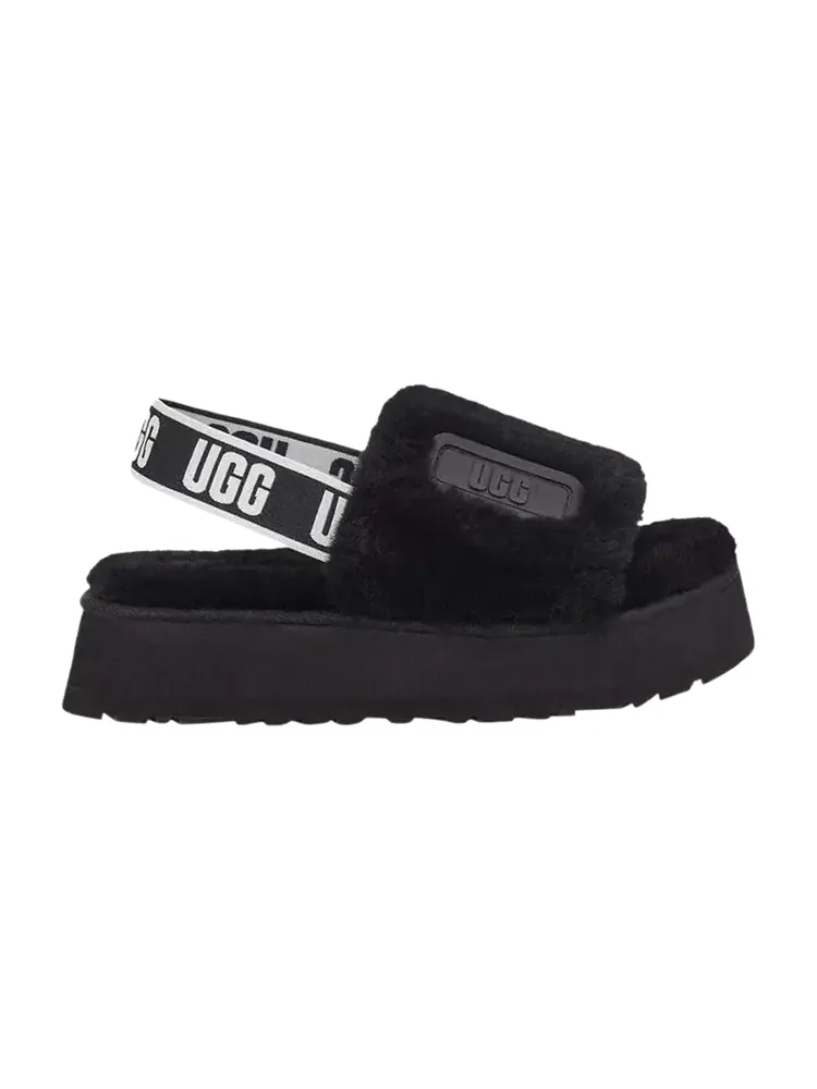 Шлепанцы женские UGG Disco Slide — изображение 1 из 1, черный