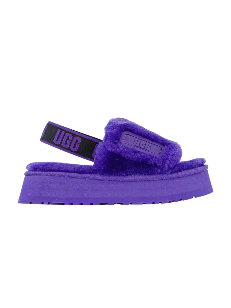 Шлепанцы женские UGG Disco Slide — изображение 1 из 1, фиолетовый