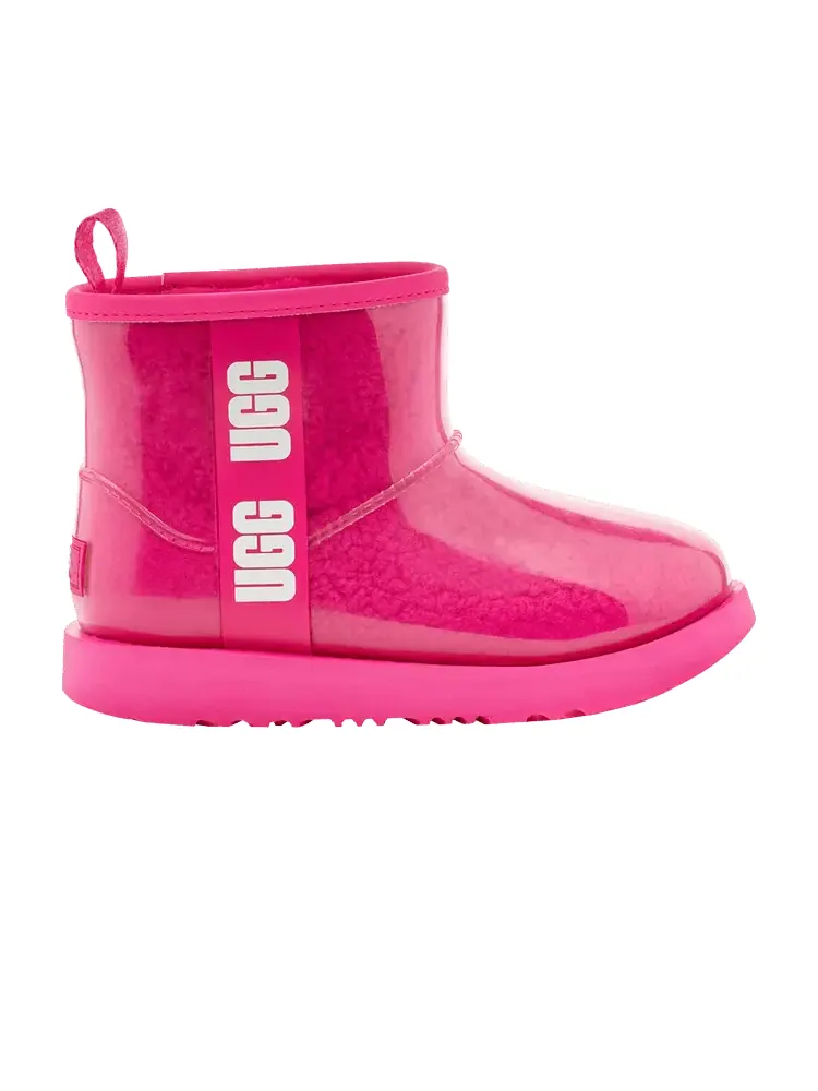Ботинки UGG Classic Clear Mini II Boot Kids Rock Rose — изображение 1 из 1, розовый