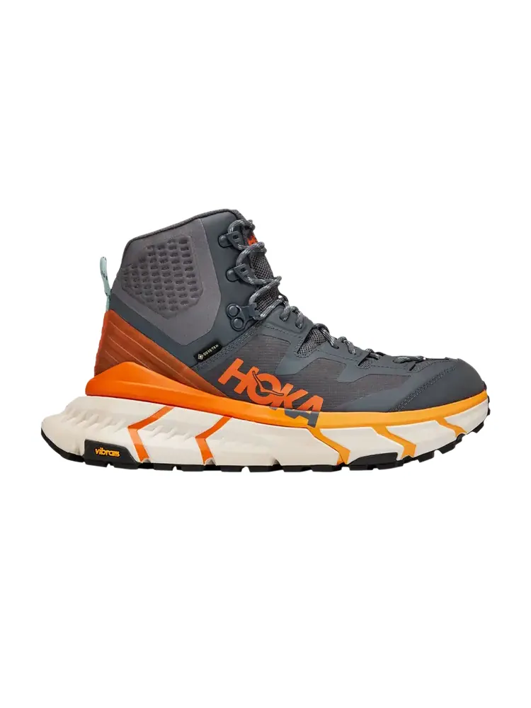 Кроссовки HOKA TenNine Hike GORE-TEX 'Castlerock Persimmon' — изображение 1 из 1, серый