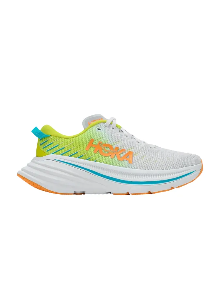 Кроссовки HOKA Bondi X 'White Evening Primrose' — изображение 1 из 1, белый