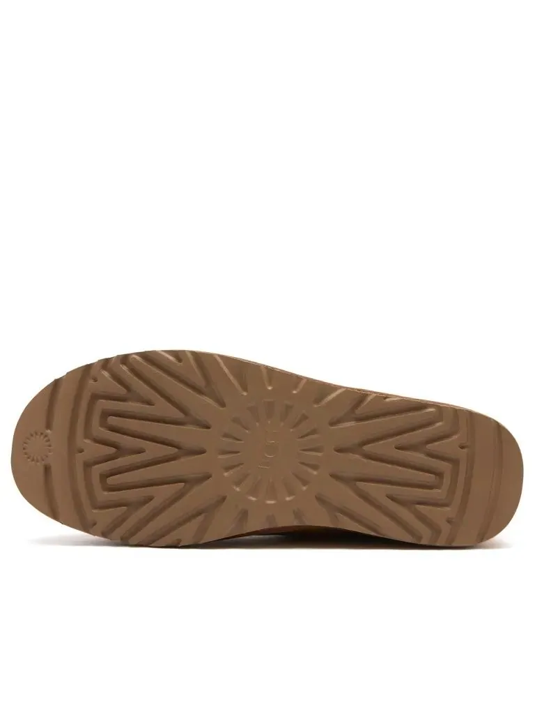Женские ботинки UGG Classic Ultra Mini, каштановые — изображение 3 из 6, орех
