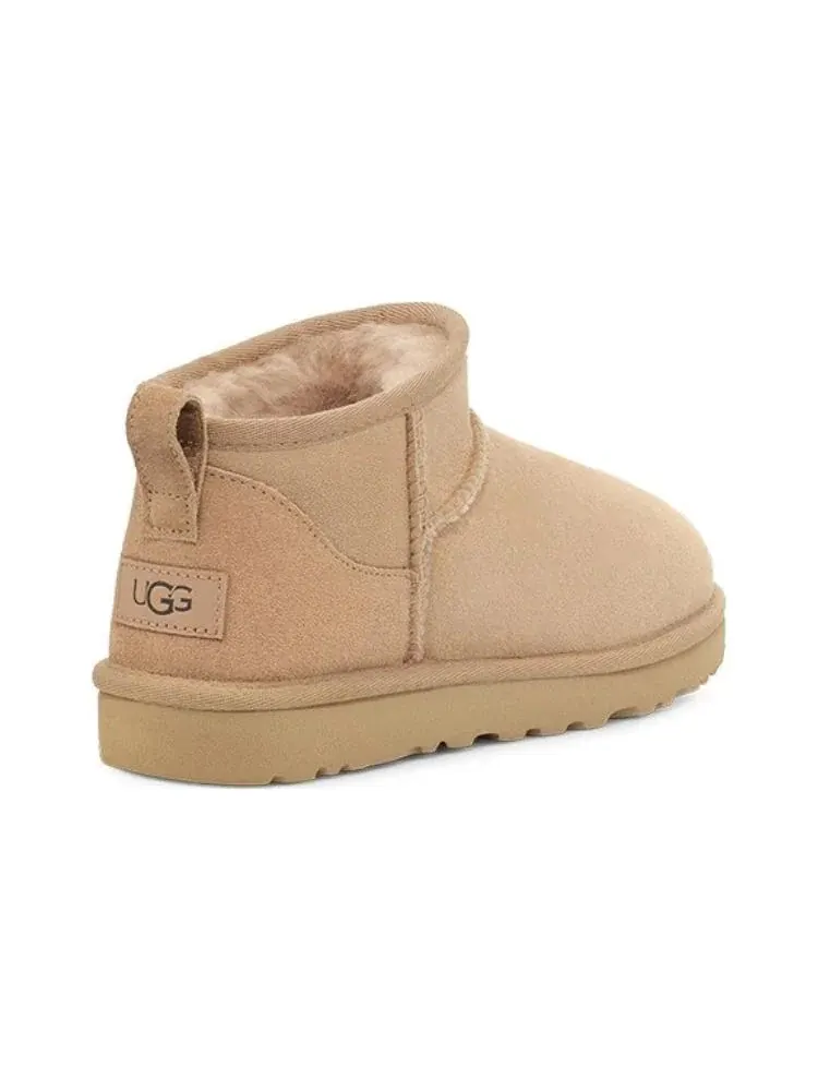 Ботинки UGG Wmns Classic Ultra Mini — изображение 3 из 5, коричневый