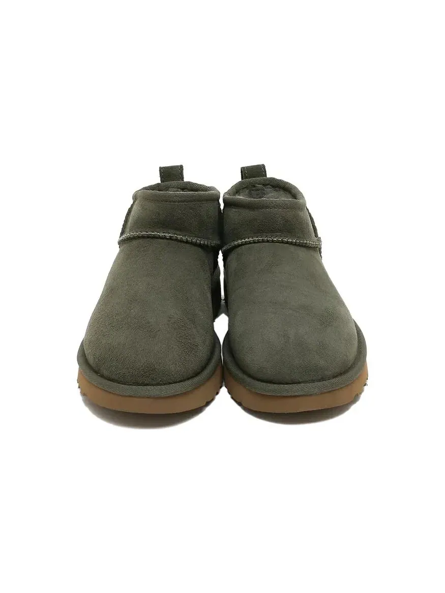 Угги короткие UGG Wmns Classic Ultra Mini — изображение 4 из 5, зеленый