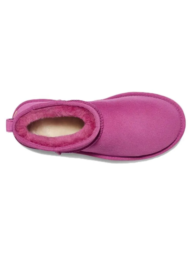 Сапоги зимние женские UGG Classic Ultra Mini — изображение 5 из 6, яркий розовый