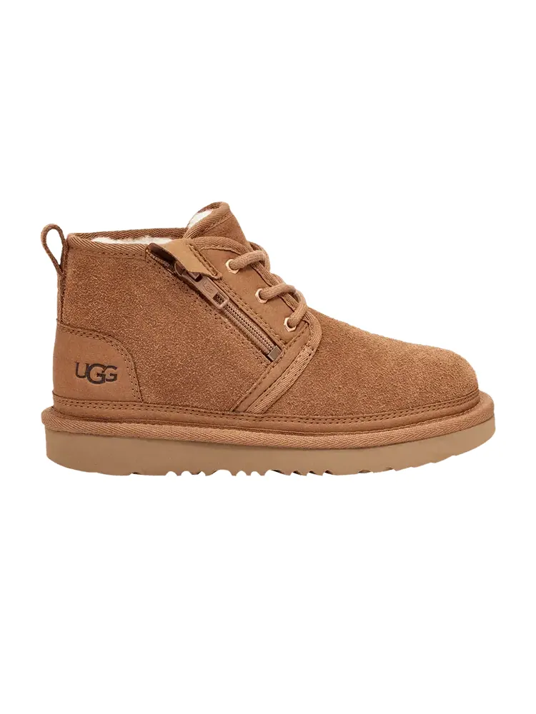 Кроссовки UGG Neumel Zip Kids Chestnut — изображение 1 из 1, орех