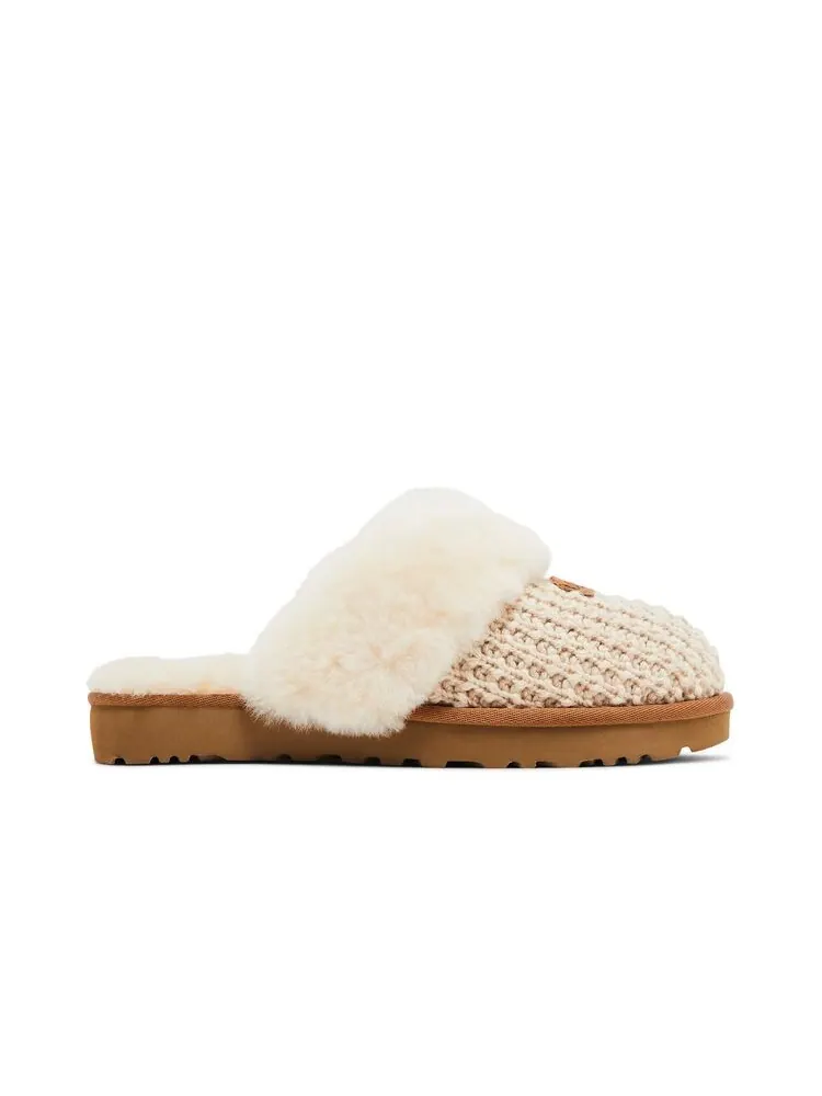 Шлепанцы UGG Wmns Cozy Slipper Cream — изображение 1 из 6, кремовый