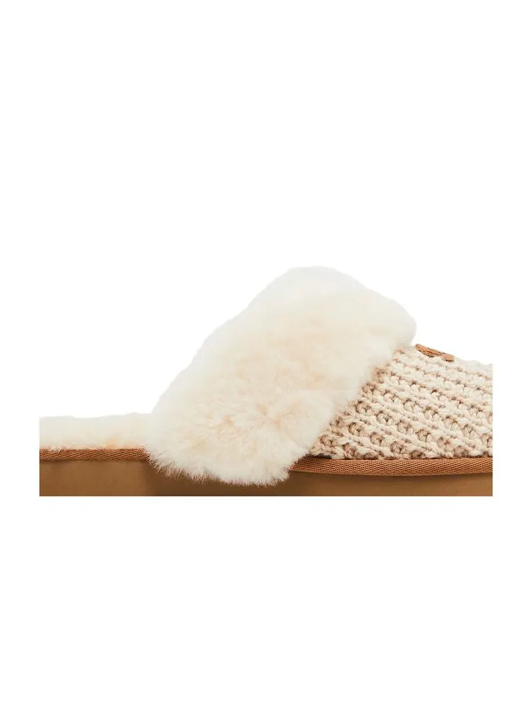 Шлепанцы UGG Wmns Cozy Slipper Cream — изображение 2 из 6, кремовый