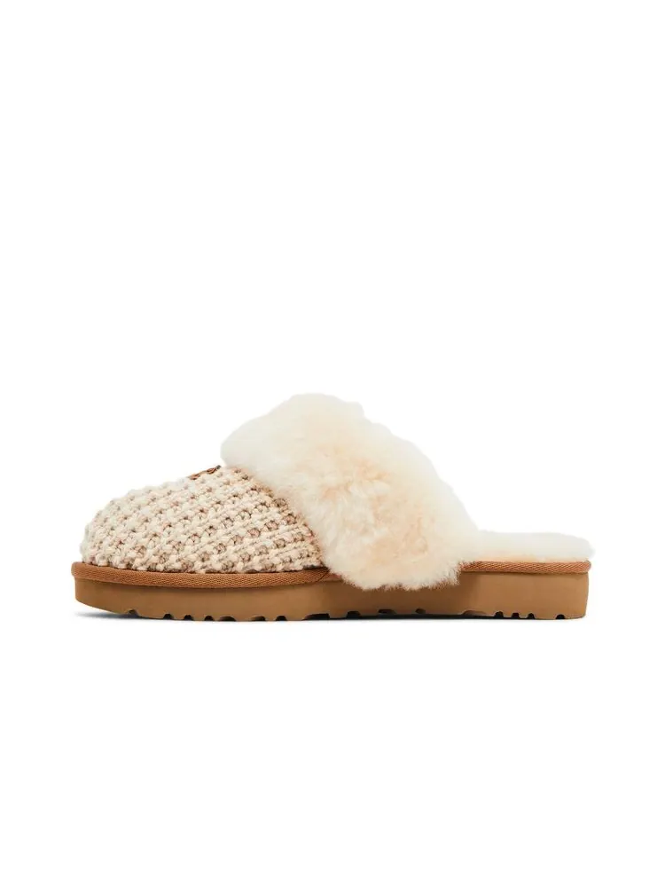Шлепанцы UGG Wmns Cozy Slipper Cream — изображение 3 из 6, кремовый