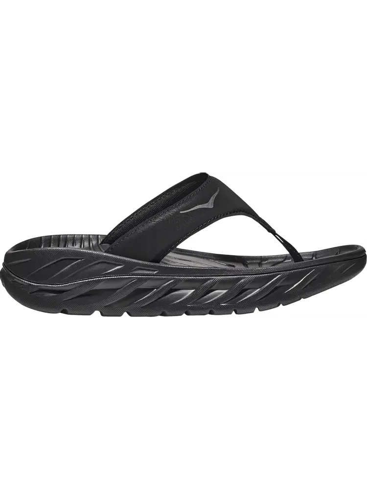 Кроссовки Wmns Ora Recovery Flip Slide 'Black Dark Gull Grey' — изображение 1 из 1, черный