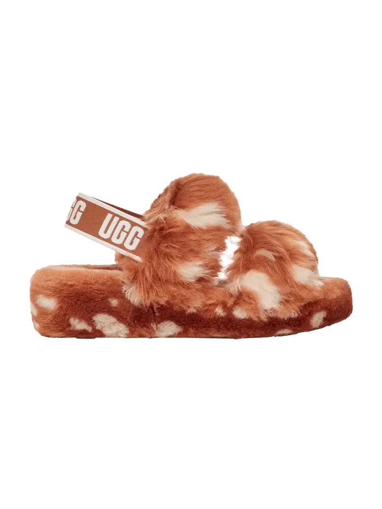 Кроссовки UGG Wmns Oh Yeah Slide Natural Spots, медный — изображение 1 из 1