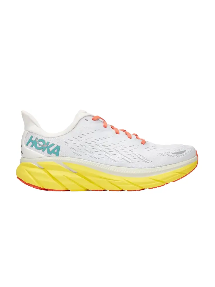 Кроссовки HOKA Clifton 8 'Blanc De Blanc Illuminating' — изображение 1 из 1, белый