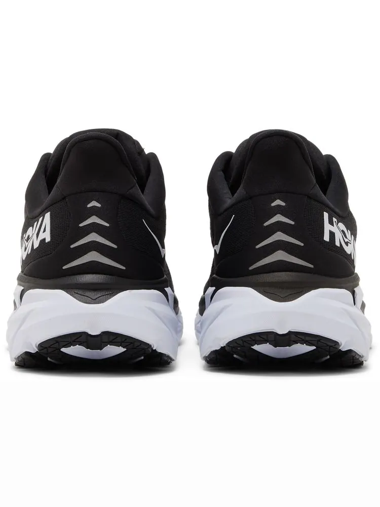 Кроссовки HOKA Clifton 8 'Black White' — изображение 6 из 8, черный