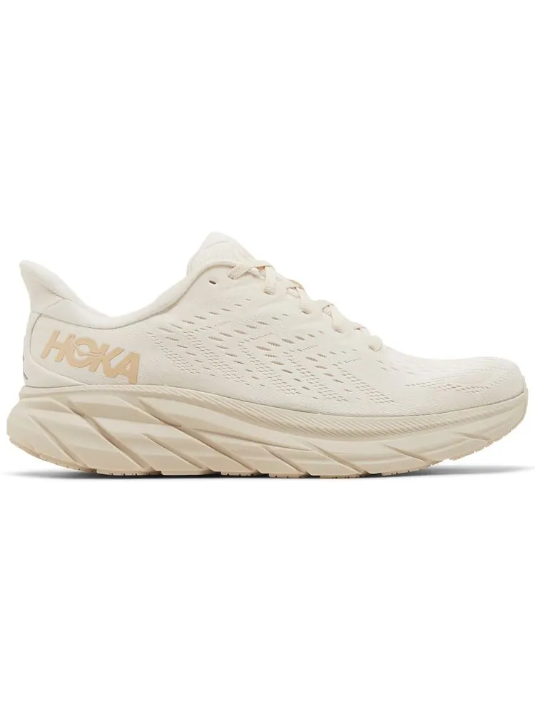 Кроссовки HOKA Clifton 8 'Eggnog Shifting Sand' — изображение 1 из 8, бежевый