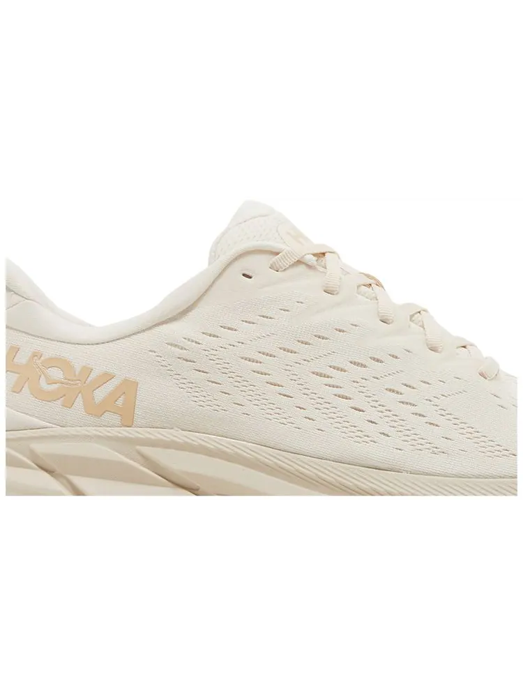 Кроссовки HOKA Clifton 8 'Eggnog Shifting Sand' — изображение 2 из 8, бежевый